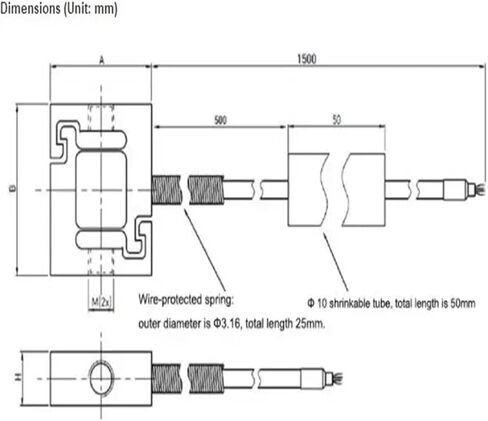 Mini S Type Pull Pressure Sensor Automatic Measuring Force DYLY-108 5N 10N 20N 30N 50N 100N 200N 300N 500N(30N) in Saudi Arabia