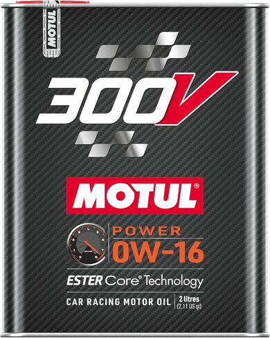 Motul 110856 300V 0W-30 POWER Car Racing Motor Oil Full Synthetic Engine Lubricant 2 Liter High Performance 4-Stroke Ester Core in Saudi Arabia