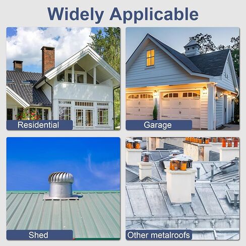 Snow Diverter for Metal Roof, Snow Splitter for Chimneys, Suitable for Metal Roofs, Providing Protection for 6" 8" 10" Chimneys in Saudi Arabia