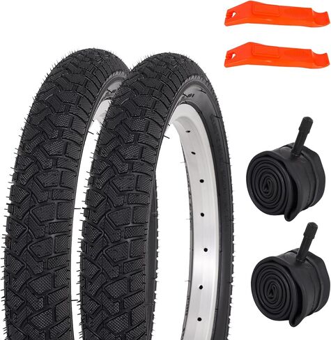 14 x 2.125 E-Bike Tire with Schrader Valve, 14 Inch Heavy Duty Folding Tire Compatible with Road Bike Scooters and E-Bike Tires 2 Sets in Saudi Arabia