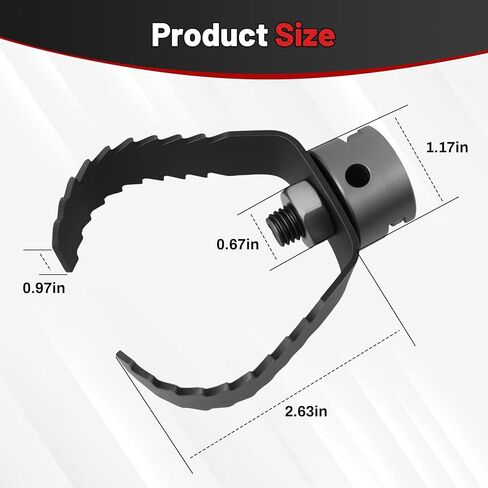 3 بوصة T-150-1 3 بوصة استبدال قاطع سن القرش لـ 98055، متوافق مع كابل Ridgid المقطعي C-10 in Kuwait