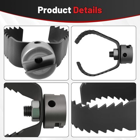 3 بوصة T-150-1 3 بوصة استبدال قاطع سن القرش لـ 98055، متوافق مع كابل Ridgid المقطعي C-10 in Kuwait