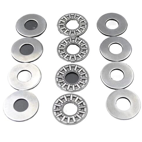 AXK1024 2AS Plane Thrust Needle 10x24x4mm Axial Roller Bearing with Washers 6Pcs in Kuwait