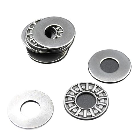 AXK1024 2AS Plane Thrust Needle 10x24x4mm Axial Roller Bearing with Washers 6Pcs in Kuwait