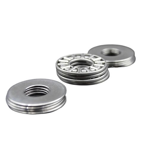 AXK1024 2AS Plane Thrust Needle 10x24x4mm Axial Roller Bearing with Washers 6Pcs in Kuwait