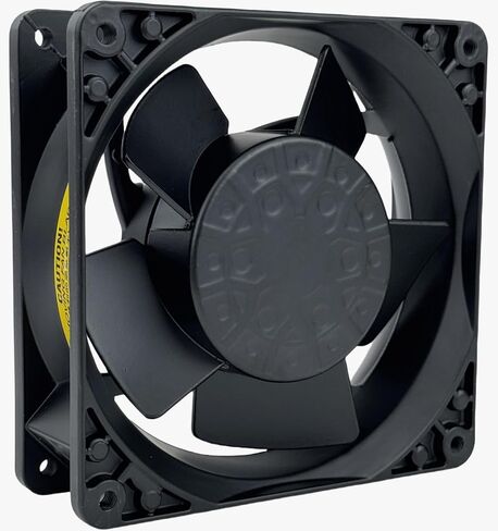 لمروحة تبريد ebm-papst 4600Z، مروحة صناعية 115 فولت 50-60 هرتز 160/140 مللي أمبير 13/12 وات، 106 CFM، موصل ثنائي الدبوس 3100 دورة في الدقيقة 120X120X38 مم in Kuwait