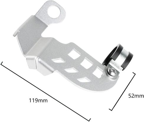 Motocycle Side Kickstand Switch Protector Guard for BMW GS R1200 R1250 GSA R1200GS LC ADV 2014-2022 R1250GS Adventure 2019-2023 (Black) in Saudi Arabia
