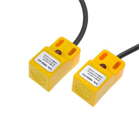 1805 5 مللي متر NPN PNP القرب التبديل مستشعر معدني مربع ، 3 سلك تيار مستمر 5 فولت الحد 24 فولت لا NC ، 1 قطعة in Kuwait