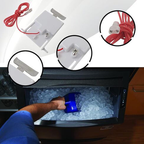 Ice Thickness Control Probe Sensor Compatible for Manitowoc QD0453WP QD0492N QD0492NP QD0602A QD0602AP QD0603W QD0603WP QD0692N, Replace Part 7627813 76-2781-3 in Saudi Arabia