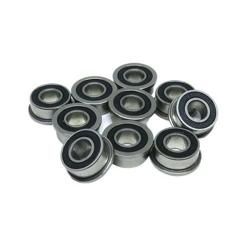 10 Pieces SF685 2RS 5x11x5 Flange Bearing F685 SF685 2RS RS 5 * 11 * 5 Stainless Steel Flange Ball Bearing ABEC5 in Saudi Arabia