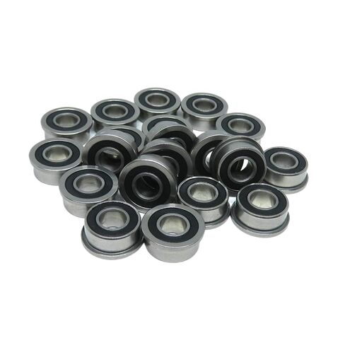 10 Pieces SF685 2RS 5x11x5 Flange Bearing F685 SF685 2RS RS 5 * 11 * 5 Stainless Steel Flange Ball Bearing ABEC5 in Saudi Arabia