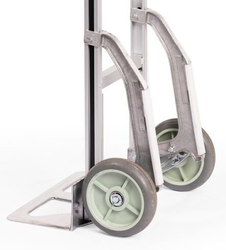 Stair Climber Cart Kit - for 2 Wheel Stair Climbing Hand Trucks - Easily Move Hand Cart Over Stairs and Curbs - Aluminum Polymer Slide Bars -Compatible with 8" and 10" Wheels in Kuwait