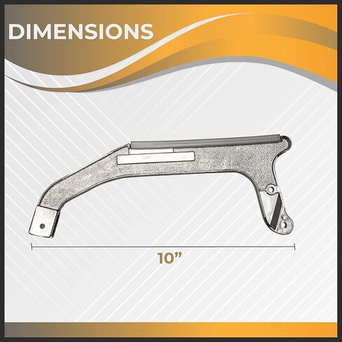 Stair Climber Cart Kit - for 2 Wheel Stair Climbing Hand Trucks - Easily Move Hand Cart Over Stairs and Curbs - Aluminum Polymer Slide Bars -Compatible with 8" and 10" Wheels in Kuwait