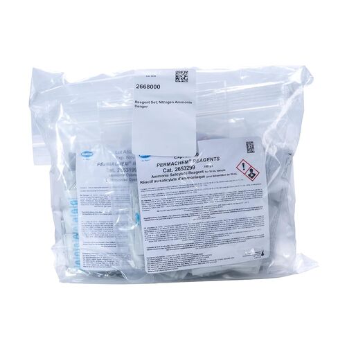 Hach Nitrogen-Ammonia Reagent Set, Salicylate Method, 10 mL, 2668000 in Saudi Arabia