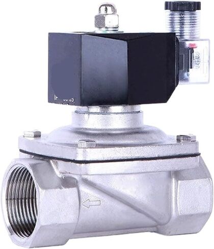 1-1/4" Normally Closed Stainless Steel IP65 Waterproof Water Solenoid Valve 110V 220V 12V 24V Water Gas Solenoid Valve(BSP_24VAC_EPDM-Seal) in Saudi Arabia