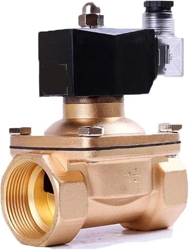 1/2 "3/4" 1 "1-1/4" 1-1/2 "2" صمام الملف اللولبي للغاز الطبيعي المسال النحاسي المغلق عادة 220VAC 24VDC 12VDC 110VAC صمام الملف اللولبي (1، NPT_110VAC) in Kuwait