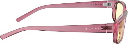 GUNNAR Womens Computer Glasses - Elin Plum Crystal Amber Lens - Blue Light Blocking Anti Glare in Saudi Arabia