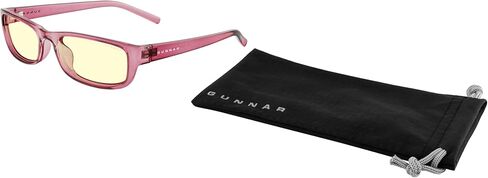 GUNNAR Womens Computer Glasses - Elin Plum Crystal Amber Lens - Blue Light Blocking Anti Glare in Saudi Arabia