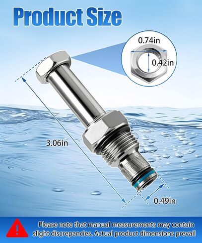 صمام خرطوشة الملف اللولبي DSV-080-2NCP-N، يناسب SPX Fenner Stone VF-4009، يستبدل SV2-08-2NCP، مغلق بشكل طبيعي، ثنائي الاتجاه، موضعين، صمام الملف اللولبي الذي يعمل بالطيار in Kuwait