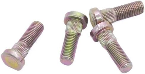 M10x1.25x32mm عجلة حافة المحور مسمار البراغي 4 قطعة متوافق مع ATV عربات التي تجرها الدواب دراجة رباعية الذهاب كارت الملحقات in Kuwait