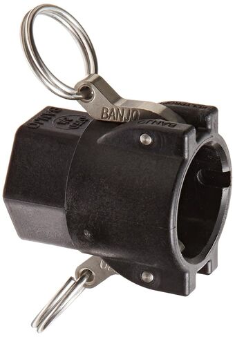 تركيب كاميرا وأخدود من مادة البولي بروبيلين 075D من Banjo، وصلة توصيل أنثى مقاس 3/4 بوصة × أنثى NPT in Kuwait