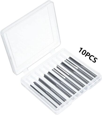 10 قطعة قاطعة الطحن ذات النهاية المستقيمة 1/8 بوصة مطحنة نهاية الكربيد عرقوب ﻿قاطعة الطحن ذات الفتحة المستقيمة ذات الحواف المزدوجة لأداة طحن لقمة التوجيه لأعمال النجارة باستخدام الحاسب الآلي in Kuwait