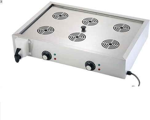 Steamed Bun Machine, Electric Heating Table Steamer Constant Temperature and Energy Saving, Suitable for Steaming Buns and Vegetables in Saudi Arabia