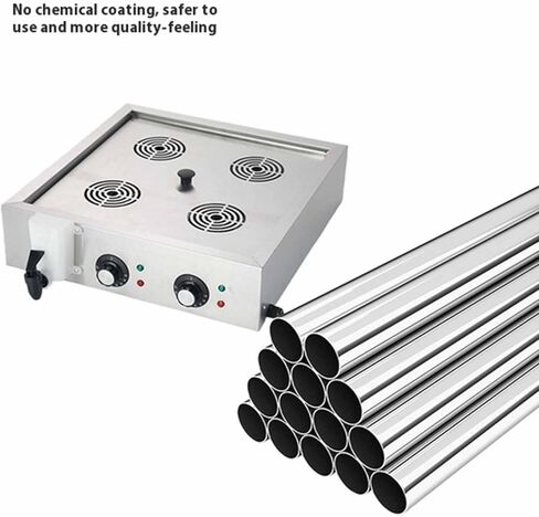 Steamed Bun Machine, Electric Heating Table Steamer Constant Temperature and Energy Saving, Suitable for Steaming Buns and Vegetables in Saudi Arabia