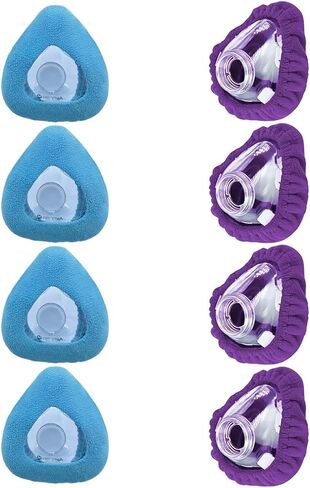 NATAKU 6-Pack Small CPAP Mask Liners Compatible with F20 Full Face Masks Cushion, Comfortable & Reusable Cushioned Mask Cushion Covers, Absorb Facial Oils and Moisture Bring You A Dry Sleep All Night in Kuwait