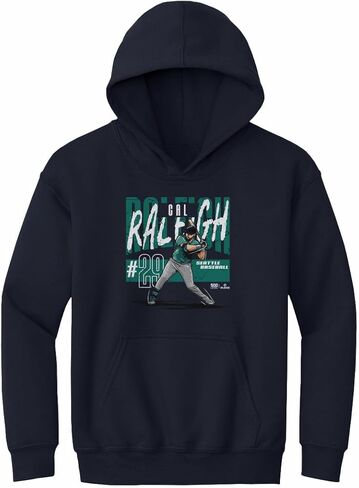 500 LEVEL Cal Raleigh Seattle Player Name Youth Hoodie Sweatshirt in Saudi Arabia