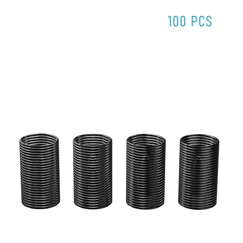 100PCS Silicone O Ring, 15mm OD mm ID 1mm Width VMQ Seal Gasket O-Rings for Wide Variety of Sealing Applications, Black in Kuwait