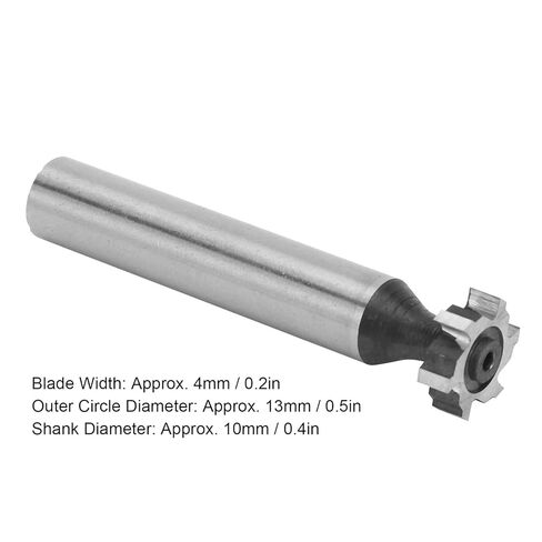 YWBL-WH T Slot Cutter Bit, High Speed Steel T Slot Milling Cutter for Woodworking, 4mm Width, Ideal for Joinery and Cabinet Making in Saudi Arabia