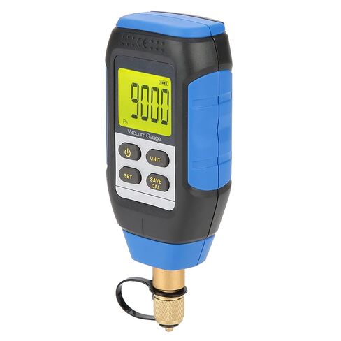 VMV1 Digital Vacuum Gauge Meter with Large Backlit Display 4 Unit Measurements Portable Design for HVAC Professionals and Industrial Use 14.5x6x3cm in Saudi Arabia