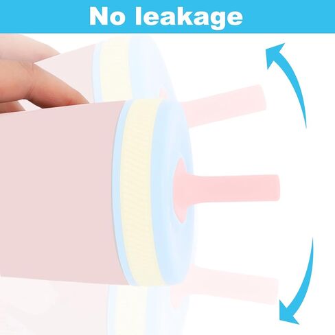 6 قطع حشوات بديلة متوافقة مع تصميمات زاك كيلسو غطاء 15 أونصة، غطاء كوب من السيليكون مانع للتسرب للأطفال الصغار، أجزاء بديلة مع حلقة دائرية مع فرشاة تنظيف فجوة غطاء 3 في 1 in Saudi Arabia