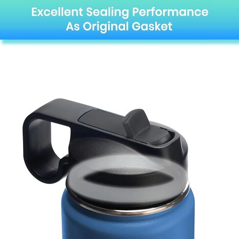 شفاطات وحشية بديلة من BOSORIO متوافقة مع ThermoFlask 16oz 24oz 32oz 40oz زجاجة مياه مع غطاء من القش، جزء أختام مطاطية بديلة على شكل حرف O (ليس لغطاء الصنبور وغطاء المضغ) in Kuwait