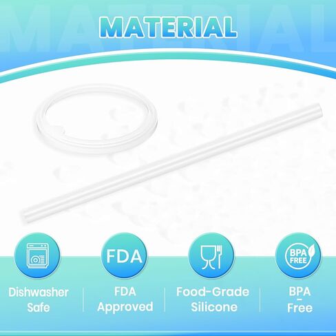 شفاطات وحشية بديلة من BOSORIO متوافقة مع ThermoFlask 16oz 24oz 32oz 40oz زجاجة مياه مع غطاء من القش، جزء أختام مطاطية بديلة على شكل حرف O (ليس لغطاء الصنبور وغطاء المضغ) in Kuwait