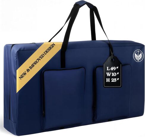 Premium Cornhole Carrying Case - Fits Regulation 4’ x 2’ Boards, Water Resistant Corn Hole Board Carry Case with Reinforced Protection, Padded Straps & Pockets in Saudi Arabia