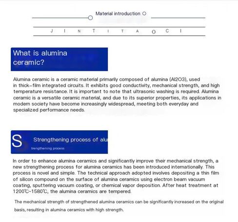 10 قطعة فيلم سيراميك الألومينا البيضاوي الأبيض 41x29x1 مللي متر-ورقة سيراميك بأربعة ثقوب للاستخدام الصناعي in Kuwait