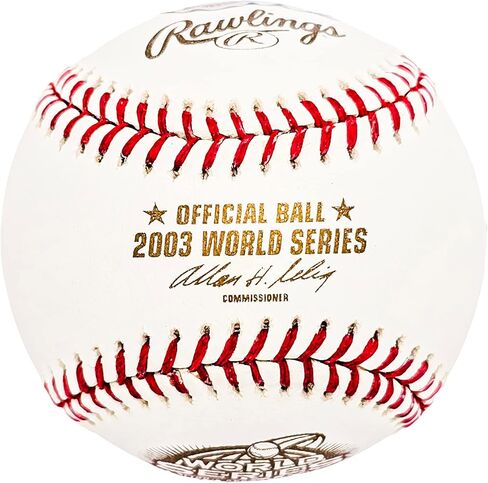 Miguel Cabrera Autographed Official 2003 World Series Logo Baseball Detroit Beckett BAS Witness Stock #212233 in Saudi Arabia