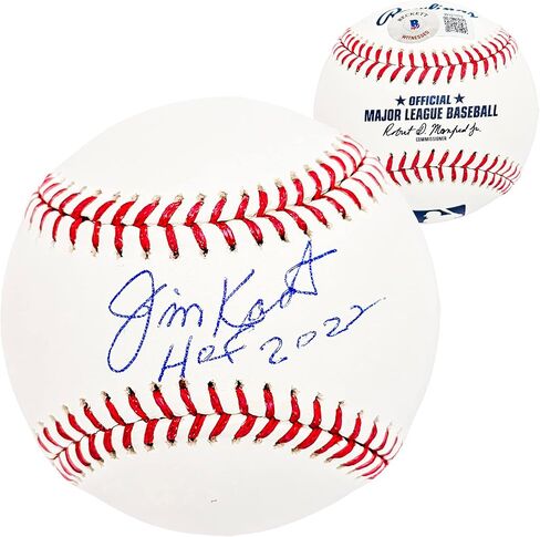 جيم كات مسؤول M.L.B البيسبول نيويورك "HOF 2022" Beckett BAS Witness Stock #212253 in Saudi Arabia