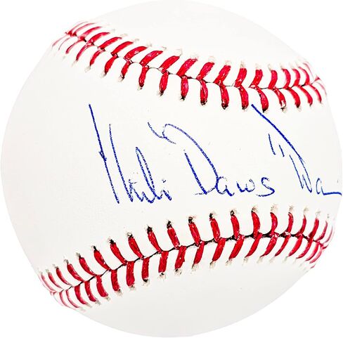 Chili Davis Autographed Official M.L.B Baseball New York "Dawg" Beckett BAS Witness Stock #212248 in Saudi Arabia
