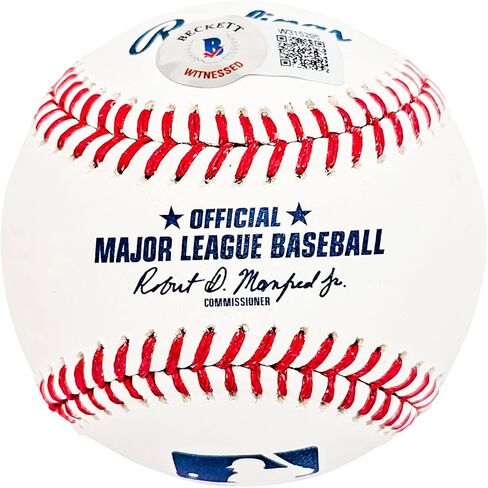 Chili Davis Autographed Official M.L.B Baseball New York "Dawg" Beckett BAS Witness Stock #212248 in Saudi Arabia