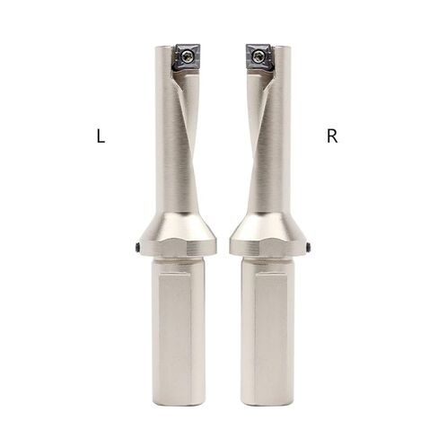 Indexable Drill Bit 1pcs SF Type U-Drill 10L-2.5D-C16 12R-3.25D Single-Blade Drilling Bit CNC Lathe Cutter U Arbor(SF-10R-3.25D-C16) in Saudi Arabia
