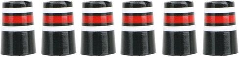 Set of 12 .370 Golf Iron Ferrules for Shaft Customization, Red White Black in Saudi Arabia