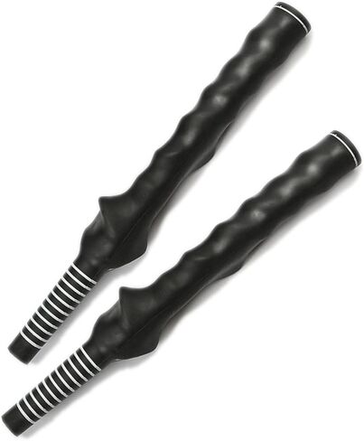 قطعتان من مقبض تدريب أرجوحة الجولف، ملحقات قطار الجولف للمساعدة في اليد اليسرى، تساعد المبتدئين والنساء والأطفال على فهم وضع القبضة الصحيح بشكل أفضل in Kuwait