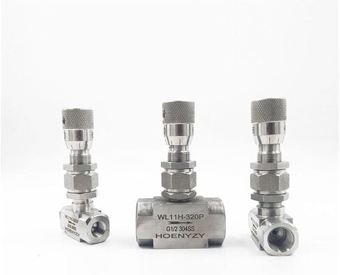 NPT 1/2" Stainless Steel 304 Valve PN 6.4 Adjustment Valve WL11H-64P Flow Regulating Valve 6.4MPA(1/2",NPT Thread) in Kuwait