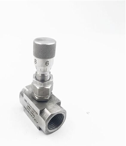 NPT 1/2" Stainless Steel 304 Valve PN 6.4 Adjustment Valve WL11H-64P Flow Regulating Valve 6.4MPA(1/2",NPT Thread) in Kuwait