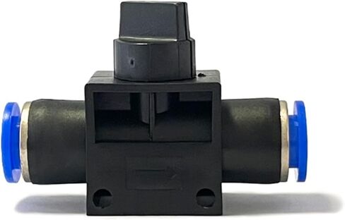 30 قطعة تركيب هوائي منظم ضغط الأنابيب خنق صمام ضاغط الملحقات HVFF4 HVFF6 HVFF8 HVFF10 HVFF12(HVFF12-30PCS) in Kuwait