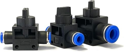 30Pcs Pneumatic Fitting Pressure Regulator Pipe Throttle Valve Compressor Accessories HVFF4 HVFF6 HVFF8 HVFF10 HVFF12(HVFF12-30PCS) in Saudi Arabia