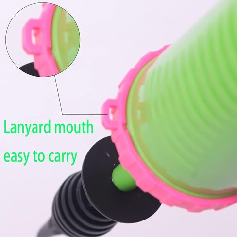 Handheld Balloon Pump, Dual Action Two-Way Manual Balloon Inflator, Portable Air Blower for Latex and Foil Balloons, Party Decoration Tool (Green, 1 Piece) in Saudi Arabia
